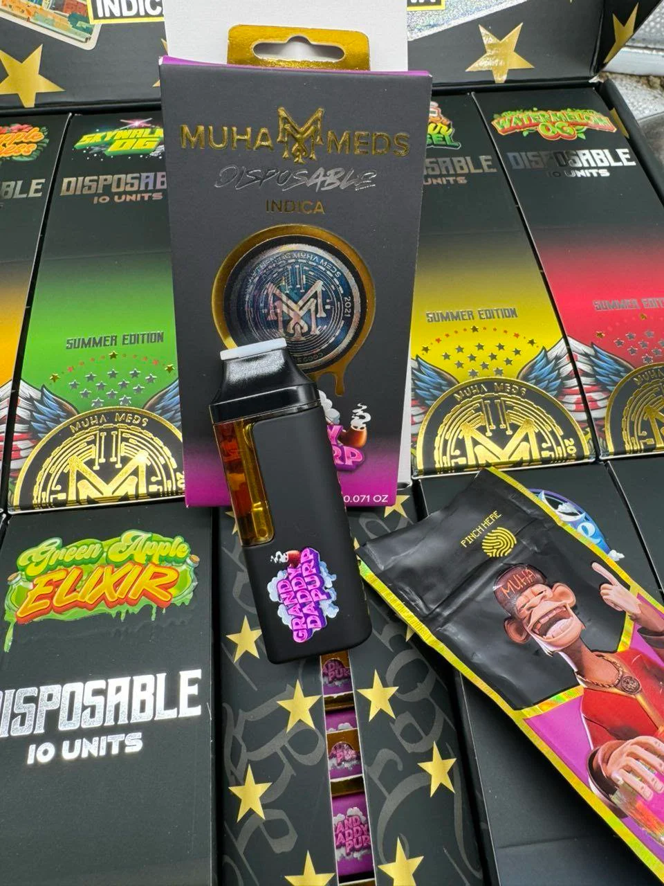 Muha Meds Disposable Vape (98.6% THC) - Afbeelding 3